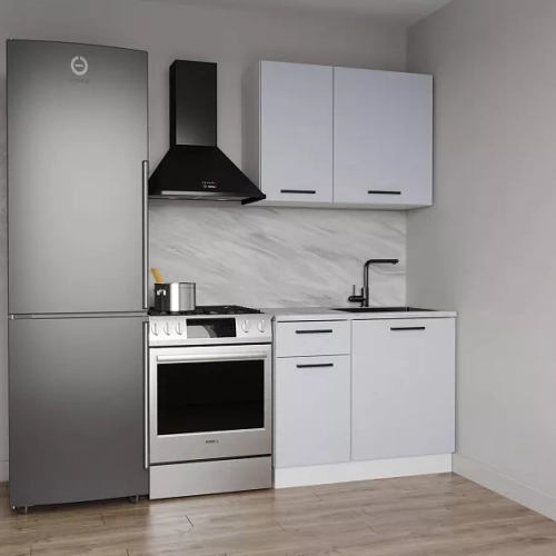 Кухонный гарнитур Смоки МДФ 1000 мм - Мебель для дома и офиса — широкий ассортимент, цены от производителя | M-FantaZi96.ru