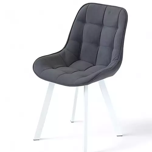 Стул Дамар-1 Сталь, профиль белый - Мебель для дома и офиса — широкий ассортимент, цены от производителя | M-FantaZi96.ru