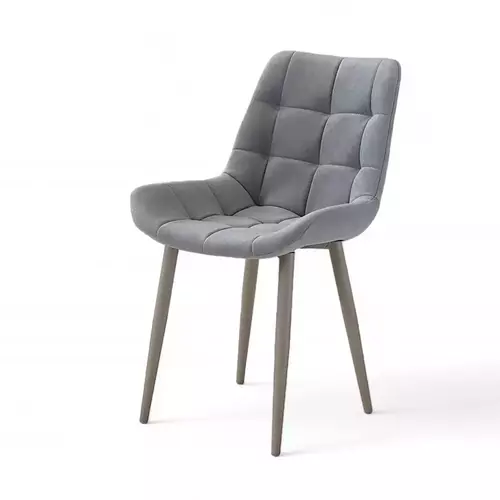 Стул Дамар-2 светло-серый, конус мокко - Мебель для дома и офиса — широкий ассортимент, цены от производителя | M-FantaZi96.ru