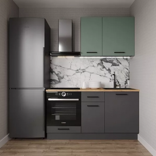 Кухонный гарнитур Изумруд 1600 мм - Мебель для дома и офиса — широкий ассортимент, цены от производителя | M-FantaZi96.ru