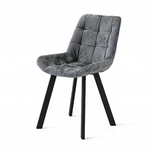 Стул Дамар-2 графит, профиль черный - Мебель для дома и офиса — широкий ассортимент, цены от производителя | M-FantaZi96.ru