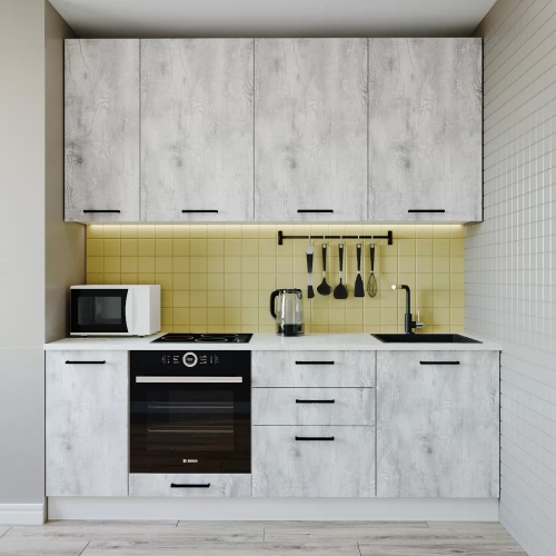 Кухонный гарнитур Пайн 2200 мм - Мебель для дома и офиса — широкий ассортимент, цены от производителя | M-FantaZi96.ru