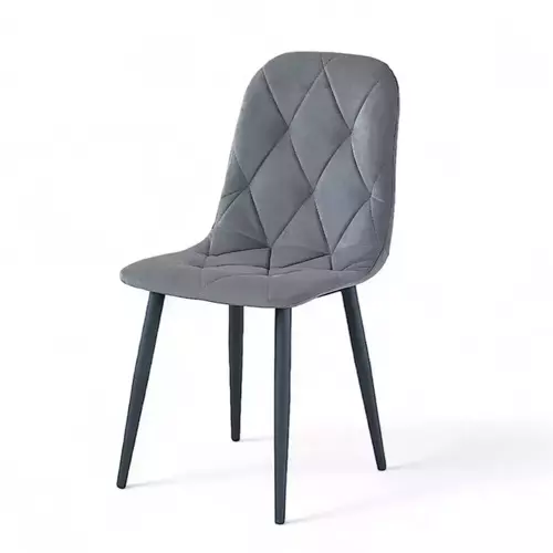 Ника-1 Ромб серый, конус черный - Мебель для дома и офиса — широкий ассортимент, цены от производителя | M-FantaZi96.ru