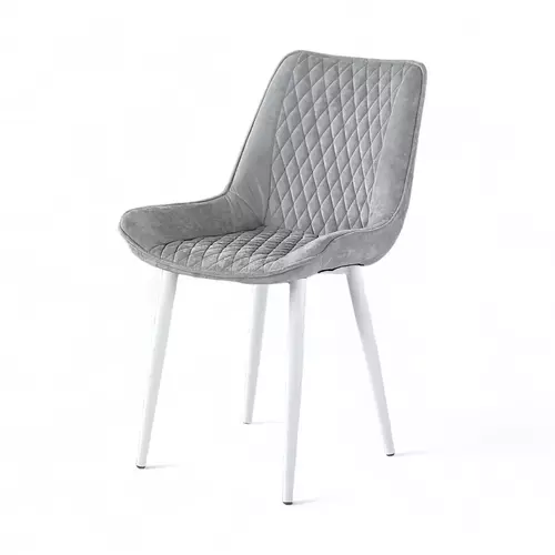 Стул Дамар-3 дымчатый, конус белый - Мебель для дома и офиса — широкий ассортимент, цены от производителя | M-FantaZi96.ru