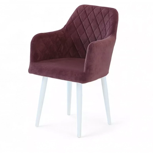 Софи Ромб вишневый, конус белый - Мебель для дома и офиса — широкий ассортимент, цены от производителя | M-FantaZi96.ru
