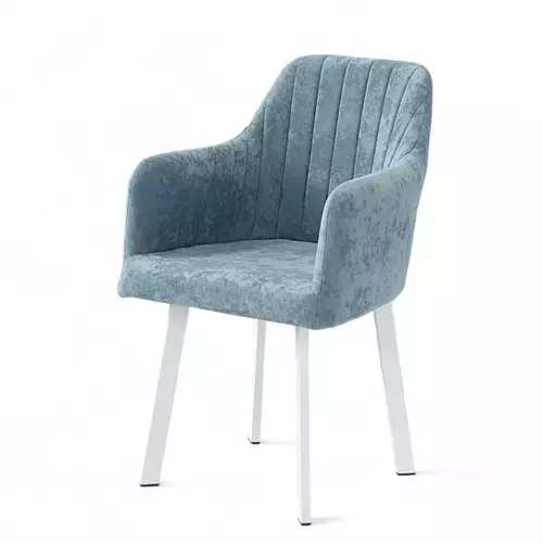 Софи небесный, профиль белый - Мебель для дома и офиса — широкий ассортимент, цены от производителя | M-FantaZi96.ru