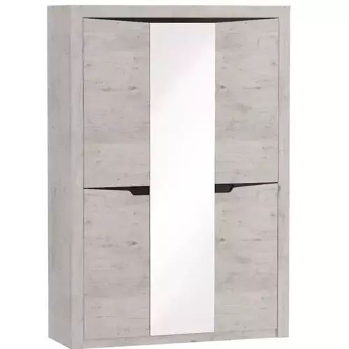 Шкаф трехдверный с распашными дверями "Соренто" спальня Дуб Бонифаций - Мебель для дома и офиса — широкий ассортимент, цены от производителя | M-FantaZi96.ru