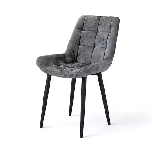 Стул Дамар-2 графит, конус черный - Мебель для дома и офиса — широкий ассортимент, цены от производителя | M-FantaZi96.ru