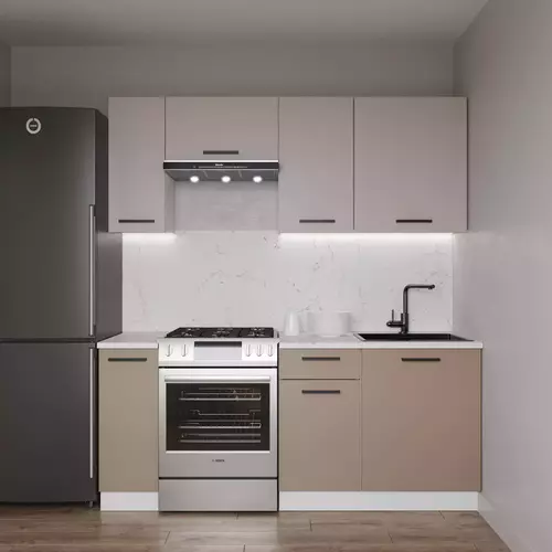 Кухонный гарнитур Каппучино 1800 - Мебель для дома и офиса — широкий ассортимент, цены от производителя | M-FantaZi96.ru