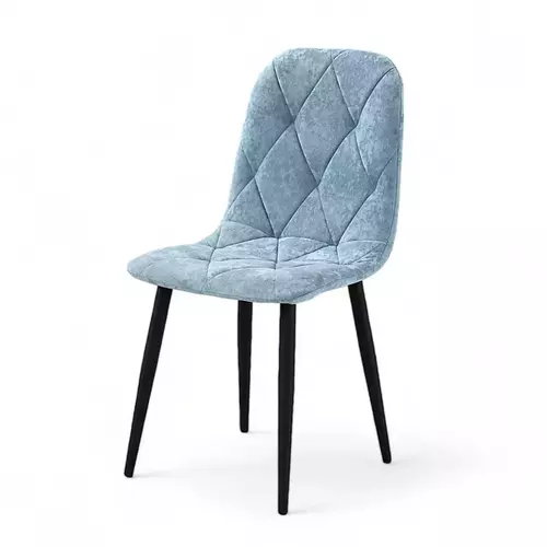 Ника-1 Ромб небесный, конус черный - Мебель для дома и офиса — широкий ассортимент, цены от производителя | M-FantaZi96.ru