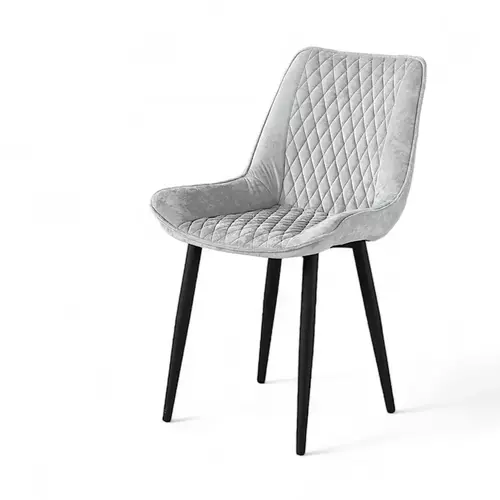 Стул Дамар-3 дымчатый, конус черный - Мебель для дома и офиса — широкий ассортимент, цены от производителя | M-FantaZi96.ru