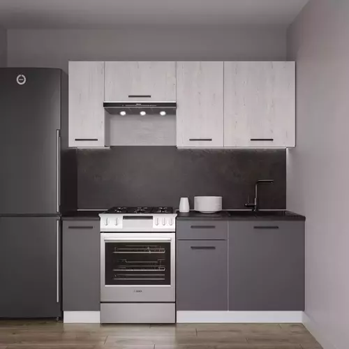 Кухонный гарнитур Санторини 1800 - Мебель для дома и офиса — широкий ассортимент, цены от производителя | M-FantaZi96.ru