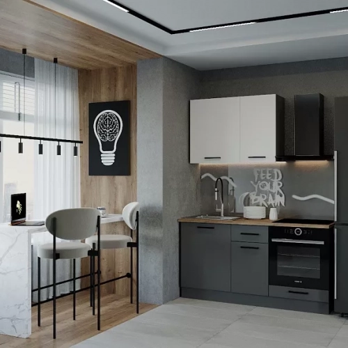 Кухонный гарнитур Вегас 1600 мм - Мебель для дома и офиса — широкий ассортимент, цены от производителя | M-FantaZi96.ru