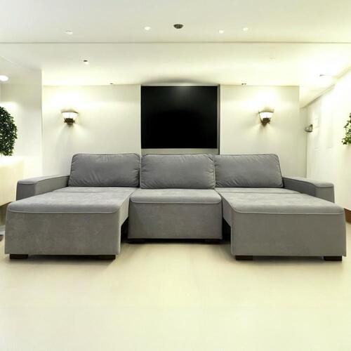Диван модульный "Трансформер-2/3" серый - Мебель для дома и офиса — широкий ассортимент, цены от производителя | M-FantaZi96.ru