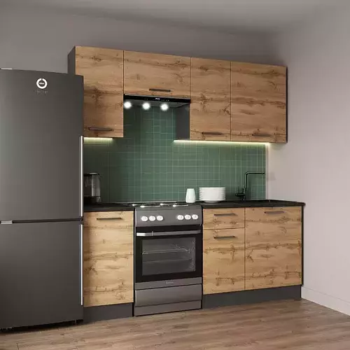 Кухонный гарнитур Крафт 1800 - Мебель для дома и офиса — широкий ассортимент, цены от производителя | M-FantaZi96.ru