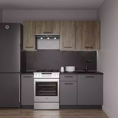 Кухонный гарнитур Умбра 1800 - Мебель для дома и офиса — широкий ассортимент, цены от производителя | M-FantaZi96.ru