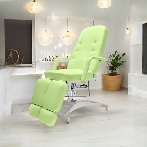 Кресло педикюрное Гармония-1 гидравлика Стандарт зеленый - Мебель для дома и офиса — широкий ассортимент, цены от производителя | M-FantaZi96.ru