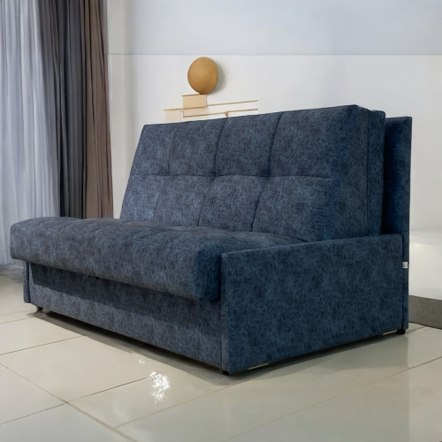 Диван Изи Клетка 1200*2000 синий - Мебель для дома и офиса — широкий ассортимент, цены от производителя | M-FantaZi96.ru